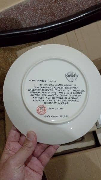 Norman Rockwell Limited Edition plates 9