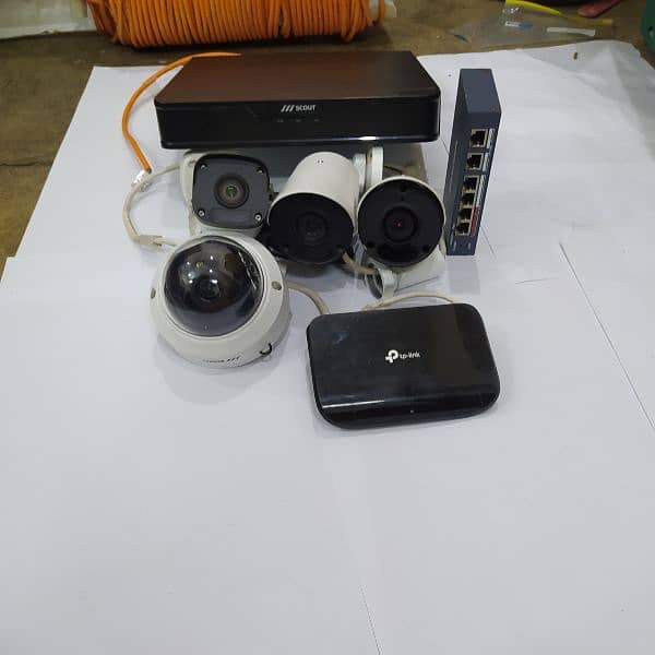 complete Security camera system hi-fi 4k/8k 4