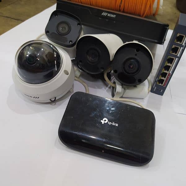 complete Security camera system hi-fi 4k/8k 7