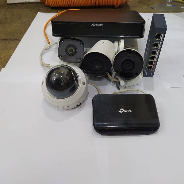 complete Security camera system hi-fi 4k/8k 8