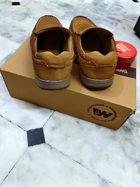 Bata leather shoes size 8" 7