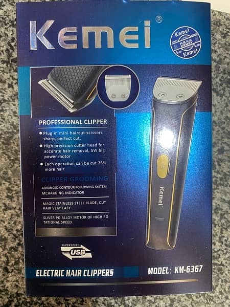 Kemei Original hair trimmer shaver machine body shaving machine 5