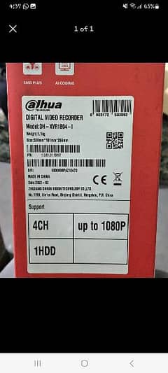 dhua brand new camers and dvr available cheep rates