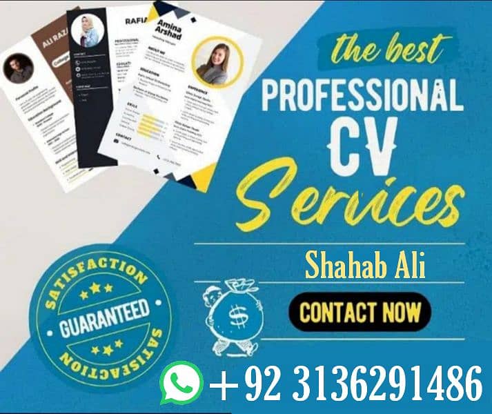 Make your professional cv from us 0