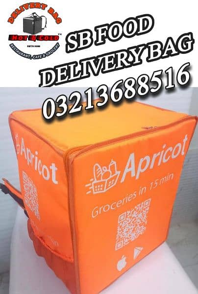 Delivery Bag's Pizza/Burger/Grocery's & other food// pizza oven 3