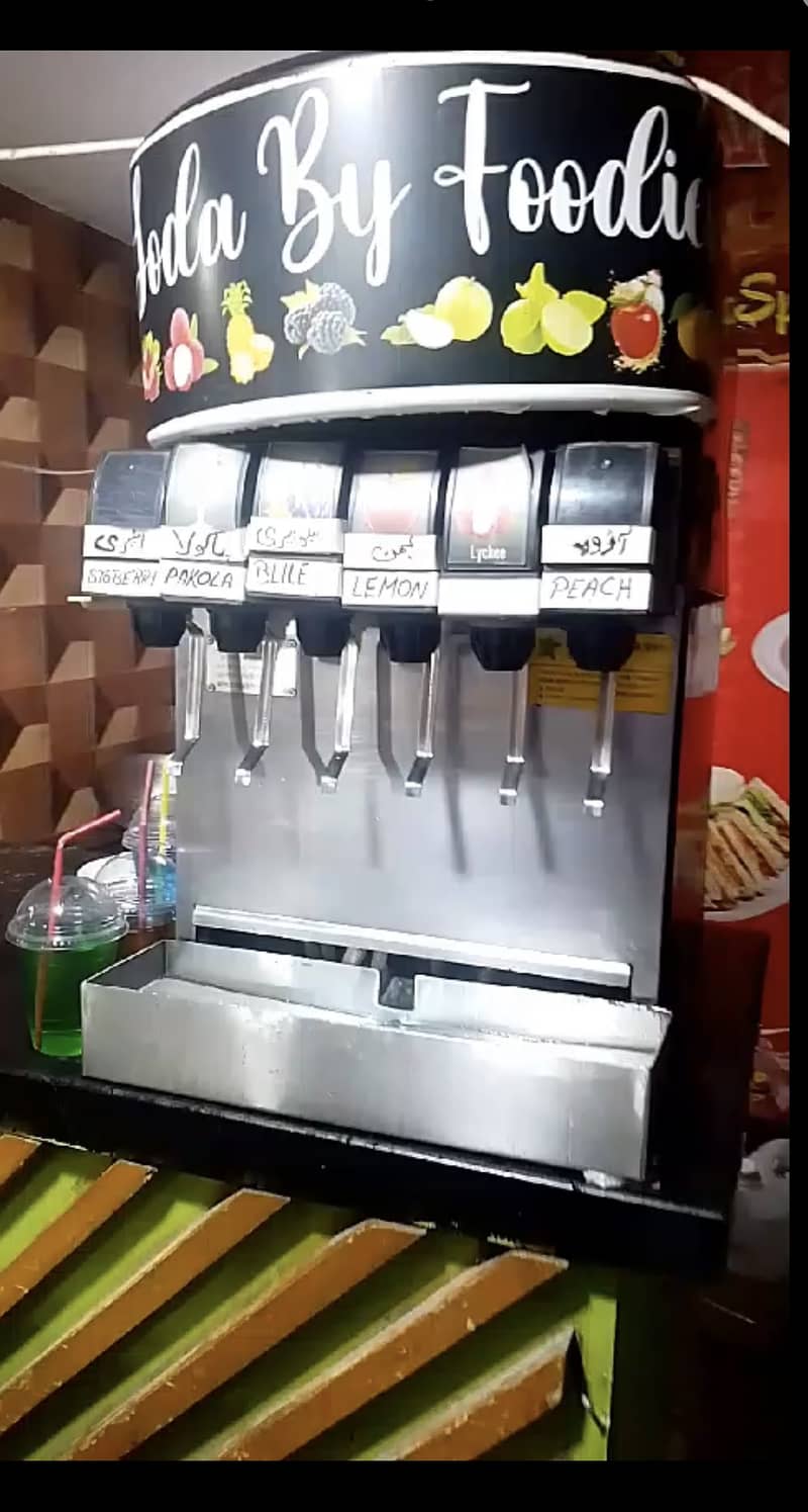 Branded soda machine 1