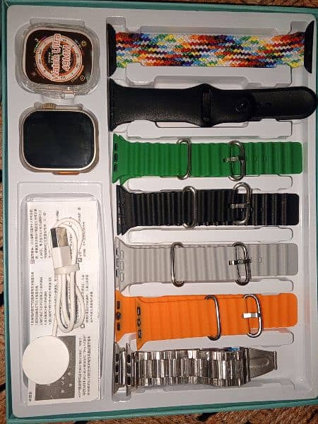 7 straps ultra smart watch 0