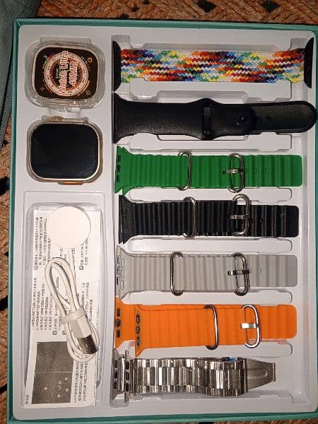 7 straps ultra smart watch 1