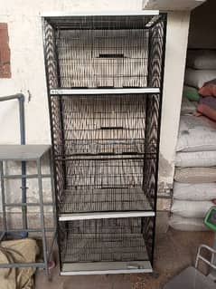four portion cage for perrots 0
