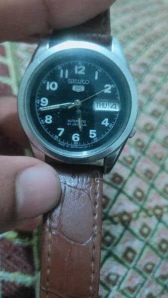 Original Seiko Automatic 21 jewel watch. 100% Mechanical watch for man 0