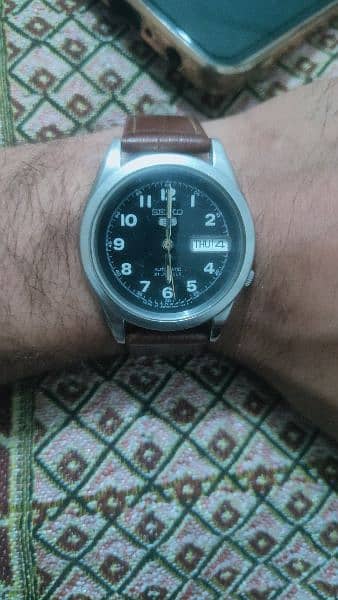 Original Seiko Automatic 21 jewel watch. 100% Mechanical watch for man 2