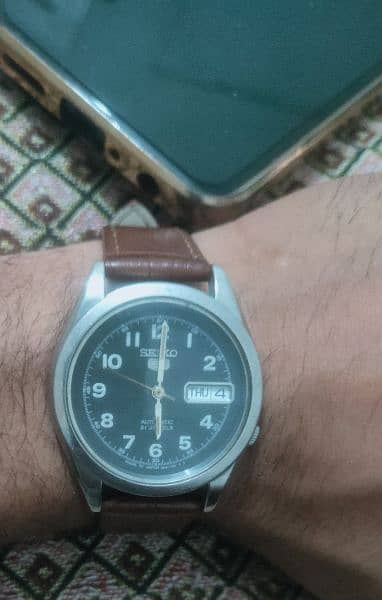 Original Seiko Automatic 21 jewel watch. 100% Mechanical watch for man 3