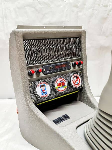 Suzuki Mehran Carbon Fiber Console Box with Media Player & LED Light 0