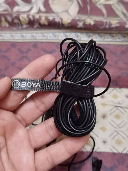 Boya by m1 100% Original color mic for mobiles and dslr cameras 3