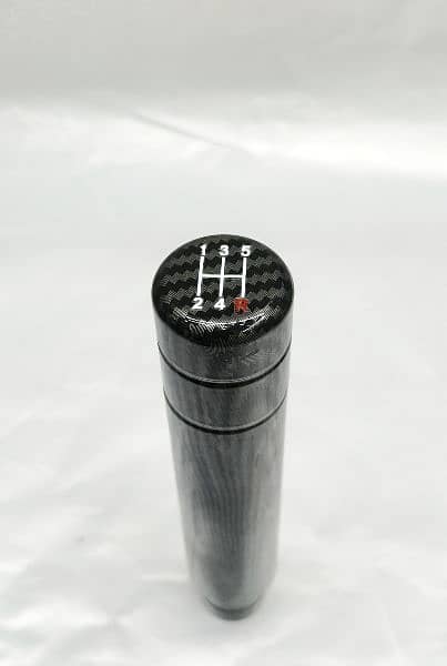 Universal Gear Shifter NOS Style Carbon Fiber Long 1