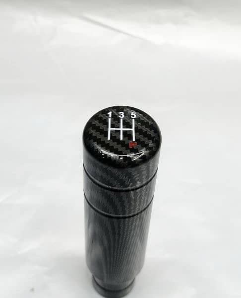 Universal Gear Shifter NOS Style Carbon Fiber Long 3