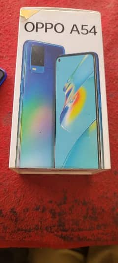 oppo a54 6/128 no any fault box available 03142585366 0
