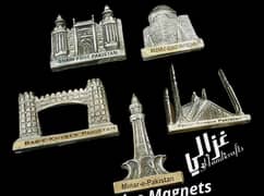 Fridge magnets . Pakistani monument fridge magnets . size 3 inches