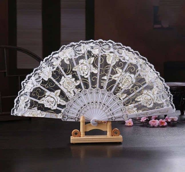 Traditional folding handfan: Chinese fan/Japanese fan/Spanish fan 1