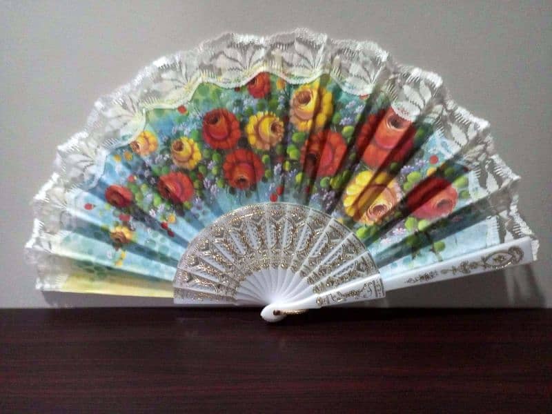 Traditional folding handfan: Chinese fan/Japanese fan/Spanish fan 5