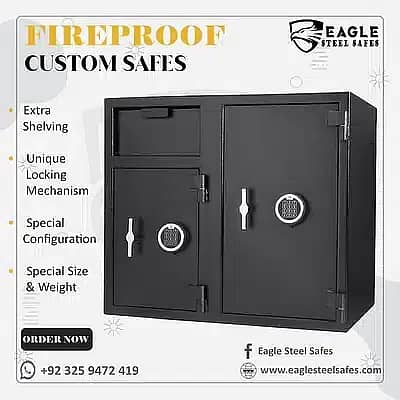 FIREPROOF BANK DEPOSIT LOCKERS, OFFICE SAFES,DIGITAL SAFES,FIRE EXIT 2