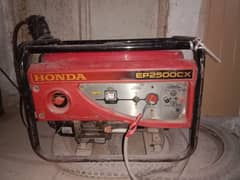 Honda 2500 w ganetor 10/10 condition with better selling rates