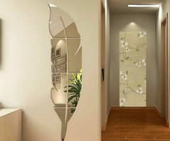 Leaf shape mirror