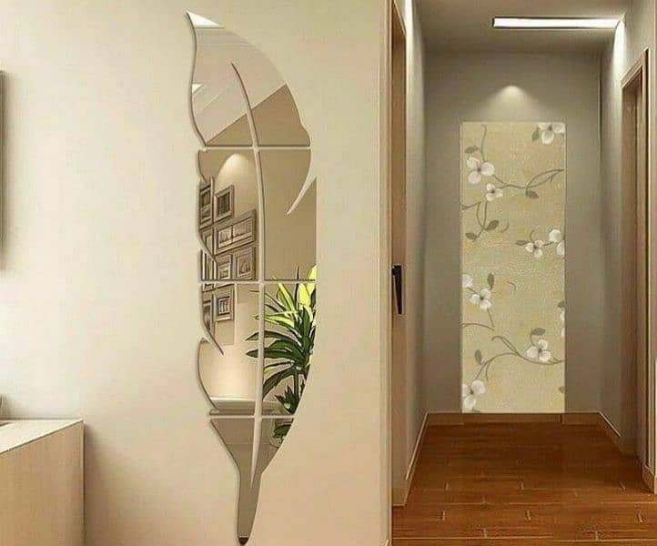 Leaf shape mirror 0