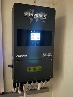inverex nitrox 8kw solar inverter ip65 Hybrid mppt on/off grid