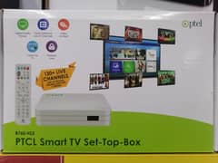 PTCL Android Smart Tv Box With Free 17000+ Channels Unlimted Movies