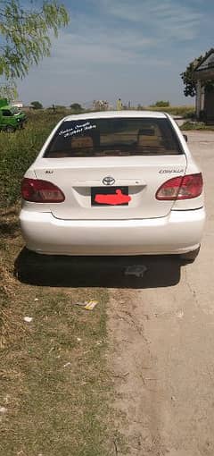 Toyota corolla xli 2003 islamabad registered