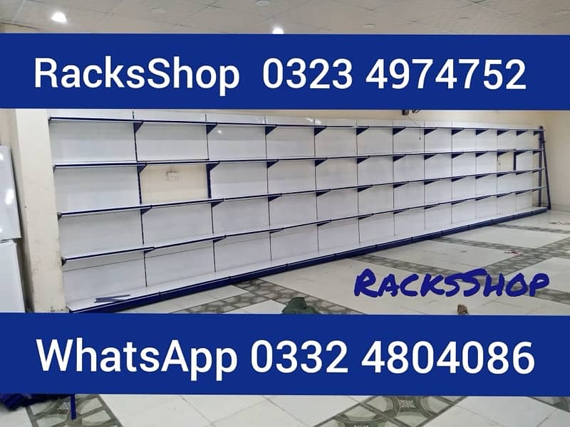Super Store Rack/ Wall Rack/ Gondola Rack/ Cash Counter/ trolleys/ bin 9