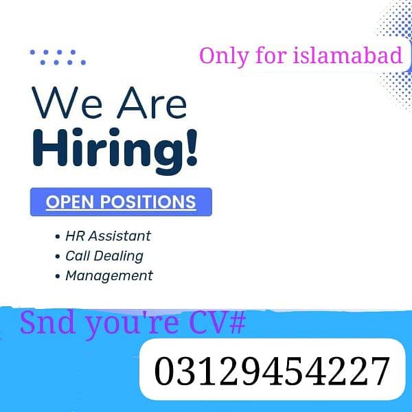 required staff experience in sales and marketing 0