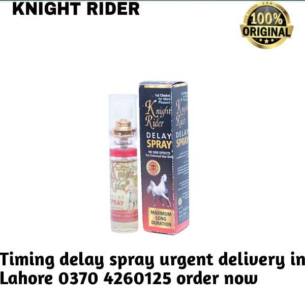 Services Night Rider Provide Spray Or Cream Delay Book Spray IT 0