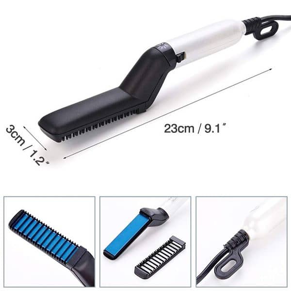 Multifunctional Hair Comb Brush Quick Hairstyle For Men 7