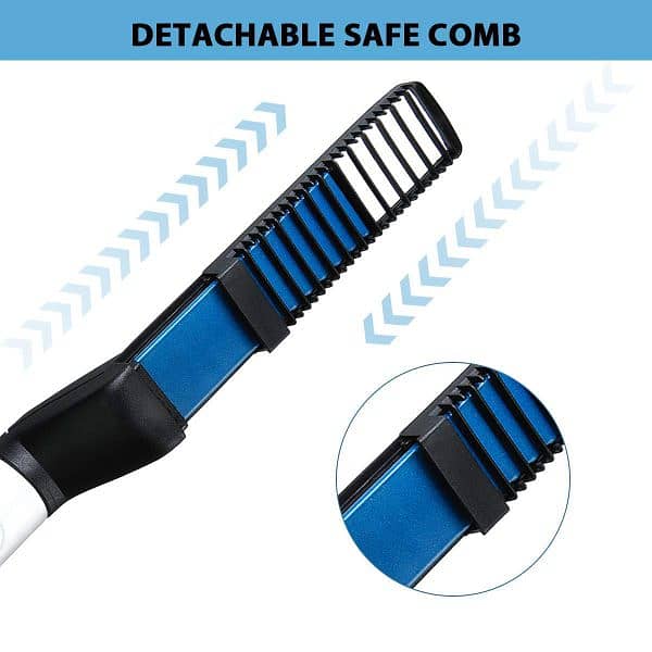 Multifunctional Hair Comb Brush Quick Hairstyle For Men 8