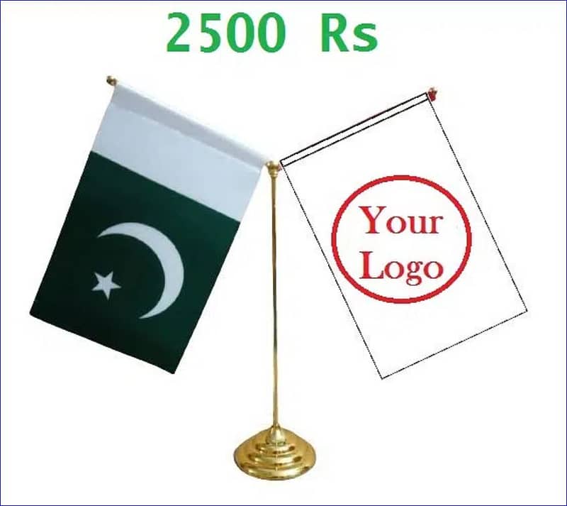 Custom Table Flags : Ideal for Office Room , Country Flag , From LAHOR 6