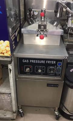 imported Broast machine, pressure fryer, chargha machine, pizza oven