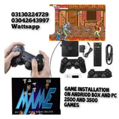 ALL GAMES HAND HELD AND CONSOL AND ACCES  INSTALLATION ALL AVAILABEL 0