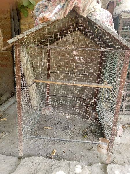 Bird cage 3 section available 2