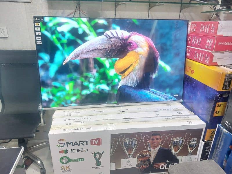 62 INCH 8K ANDROID LATEST BOX PACK FREE DELIVERY 03228083060 1
