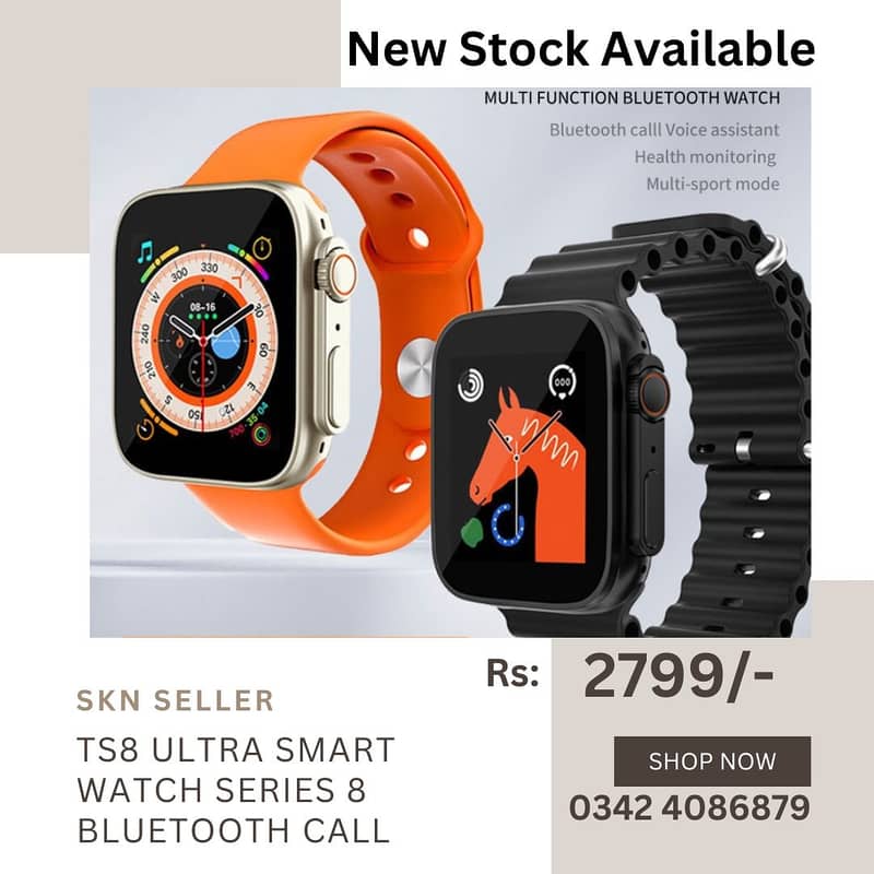 New Stock (i8 Pro Max Smart Watch Series 8 ) 4