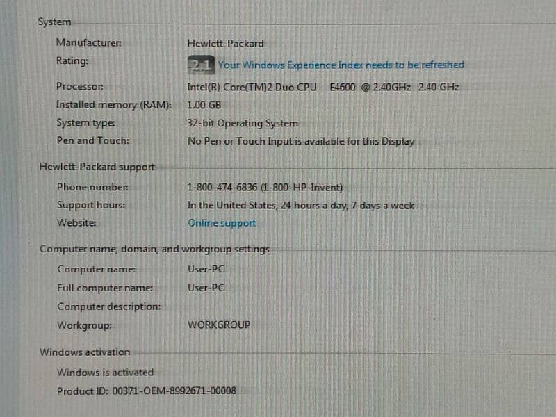 Intel CPU and dell lcd with complete saman 0