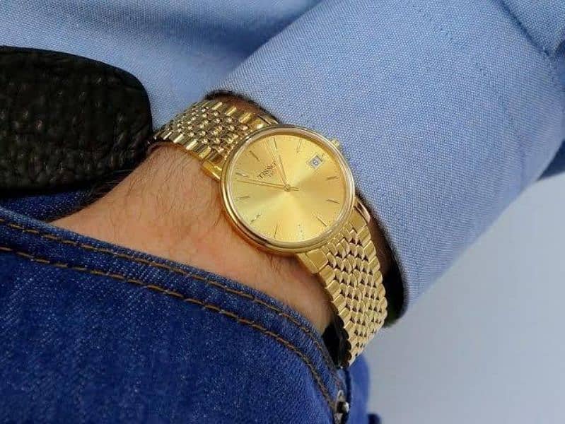 Tissot Original T-Classic Gold Plated watch 6
