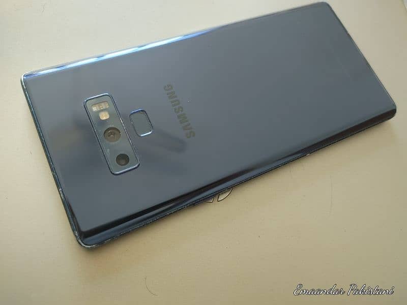 Samsung Galaxy Note 9 Without Sim Glass Crack Minor Dot 128GB Memory 0