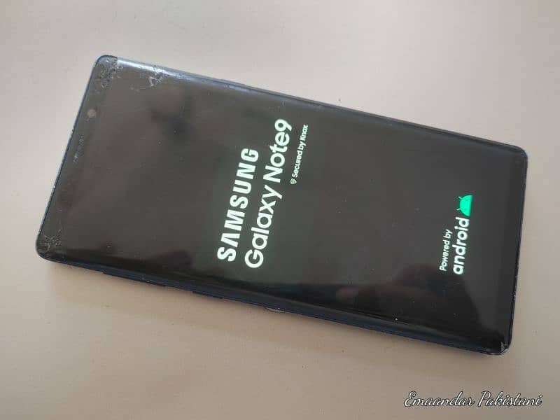 Samsung Galaxy Note 9 Without Sim Glass Crack Minor Dot 128GB Memory 1