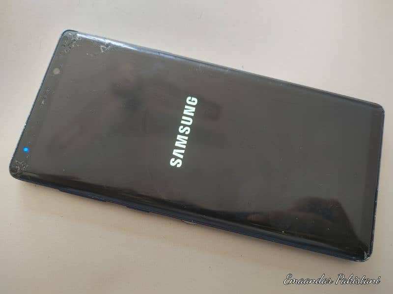 Samsung Galaxy Note 9 Without Sim Glass Crack Minor Dot 128GB Memory 2