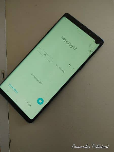 Samsung Galaxy Note 9 Without Sim Glass Crack Minor Dot 128GB Memory 8