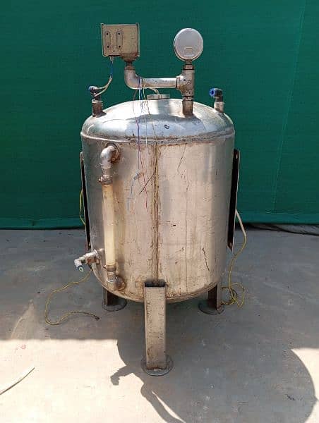stainless steel Food grade Pressure tank boiler  40 liter 1