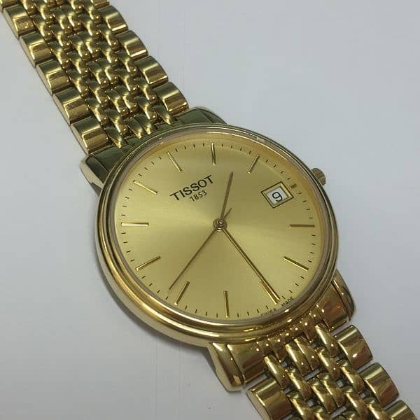 Tissot Original T-Classic Gold Plated watch 5